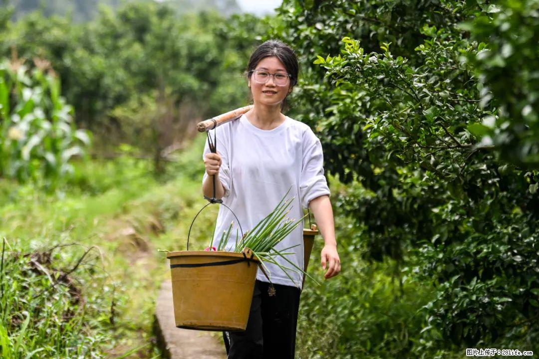 全网追的“扁担女孩”，找了一份暑假工，时薪12元 - 银川生活资讯 - 银川28生活网 yinchuan.28life.com
